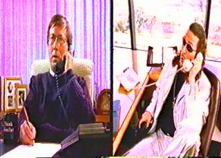 Bill Gates pciture with Weird Al Yankovic